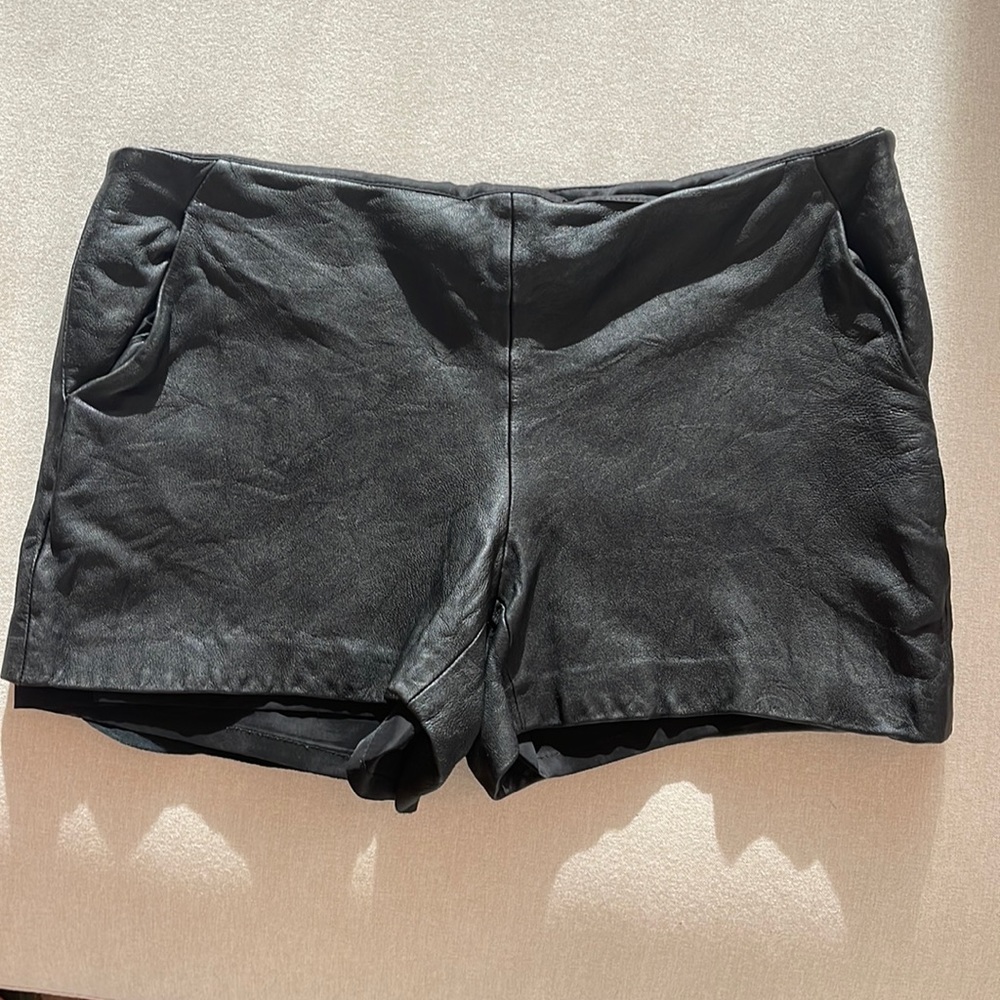 Leather Shorts